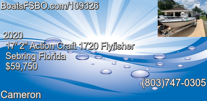 Action Craft 1720 Flyfisher