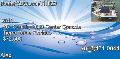 Century 2600 Center Console