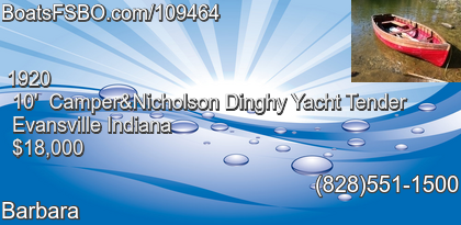 Camper&Nicholson Dinghy Yacht Tender
