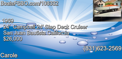 Campbell 24' Step Deck Cruiser
