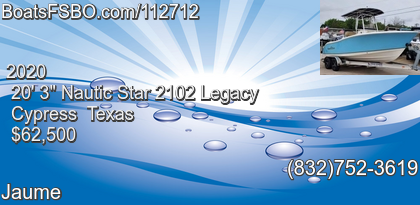 Nautic Star 2102 Legacy