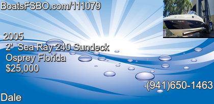Sea Ray 240 Sundeck