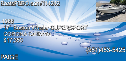 Boston Whaler SUPERSPORT