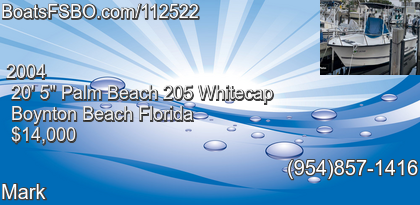 Palm Beach 205 Whitecap