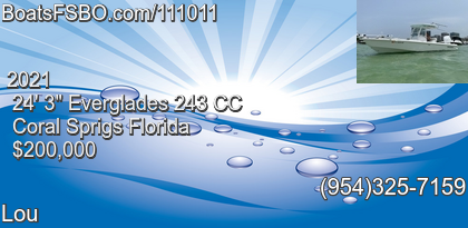 Everglades 243 CC