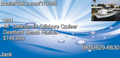 Defever 44 Offshore Cruiser