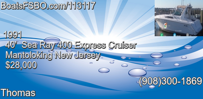 Sea Ray 400 Express Cruiser