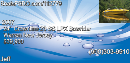Crownline 23 SS LPX Bowrider