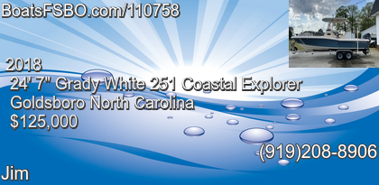 Grady White 251 Coastal Explorer