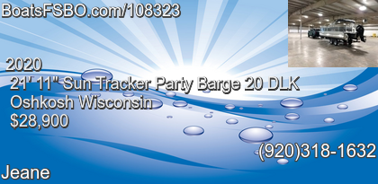 Sun Tracker Party Barge 20 DLK