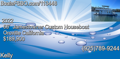 Jamestowner Custom Houseboat