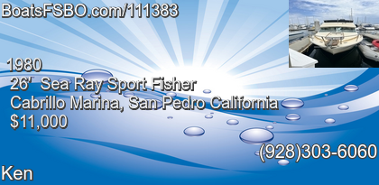 Sea Ray Sport Fisher