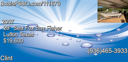 Sea Fox Bay Fisher