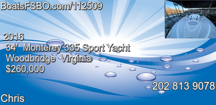 Monterey 335 Sport Yacht