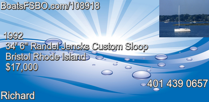 Randel Jencks Custom Sloop