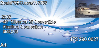 Silverton 35 Convertible