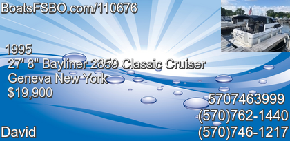 Bayliner 2859 Classic Cruiser