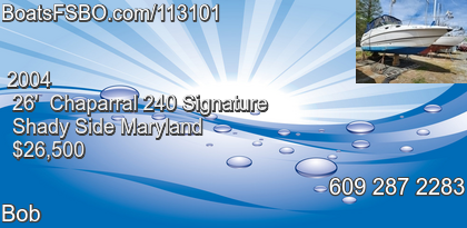 Chaparral 240 Signature