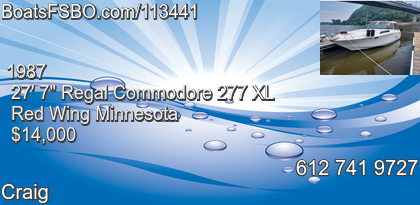 Regal Commodore 277 XL