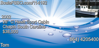 C Hawk Sport Cabin