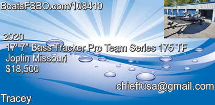 Bass Tracker Pro Team Series 175 TF